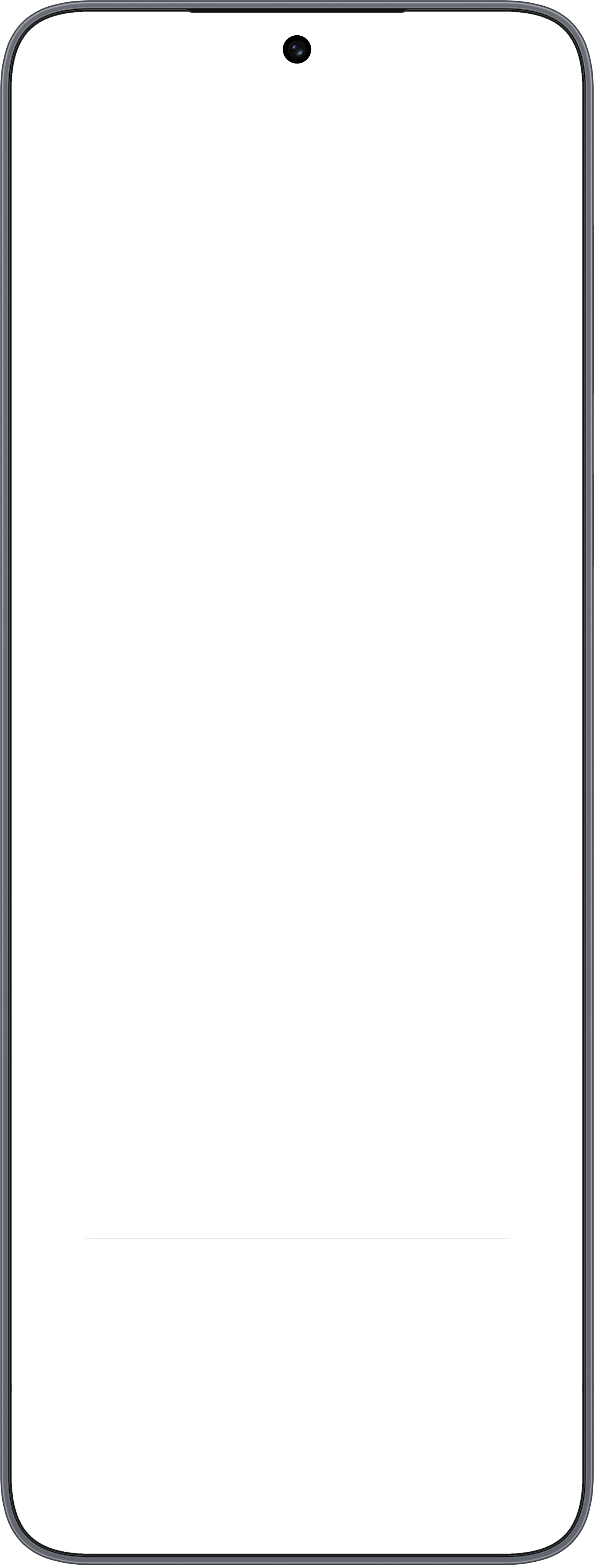 App running on a phone